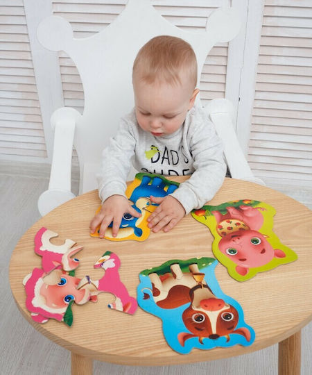 Παιδικό Puzzle Maxi Farm για 3+ Ετών 13pcs Roter Kafer
