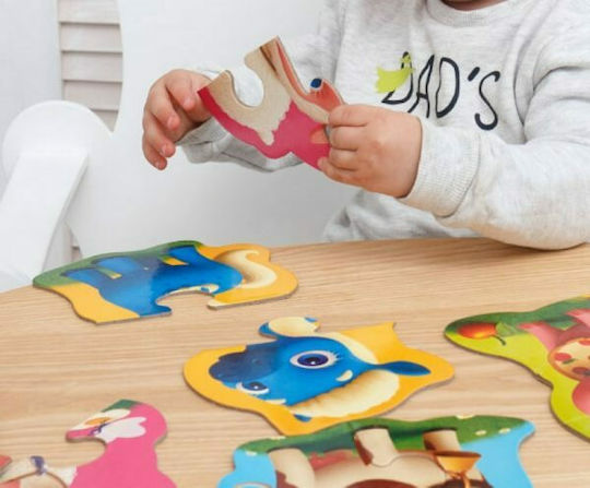 Παιδικό Puzzle Maxi Farm για 3+ Ετών 13pcs Roter Kafer