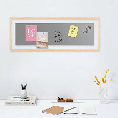 Navaris Magnetic Hanging Dry Erase Board 80x30cm