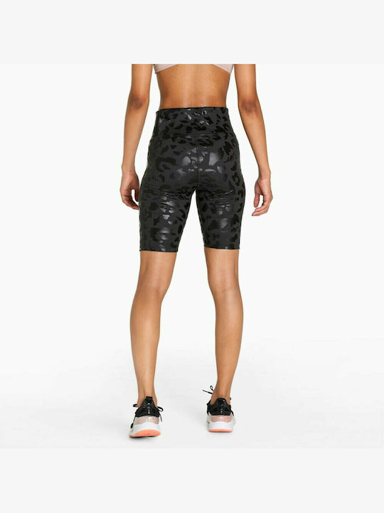 Puma Give Buckets Frauen Fahrrad Leggings Hochgeschnitten Schwarz