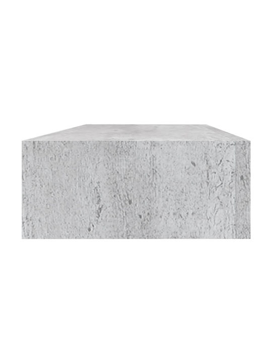 Shelf Wall Grey 60x23.5x10cm