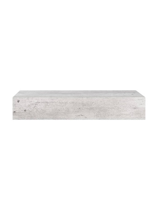 Shelf Wall Grey 60x23.5x10cm