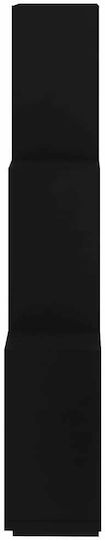 Raft Negru 78x15x93 cm