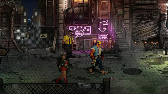 Streets of Rage 4 Anniversary Edition PS4 Game