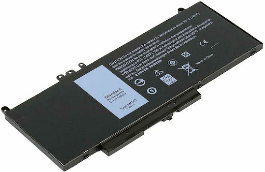 Powertech Kompatible Batterie für Dell Breitengrad E5470 mit 6000mAh