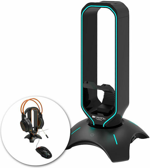 Sandberg Mouse Bungee 3in1 USB Hub Bungee Black