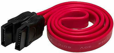 Delock SATA Cable 50 cm Red