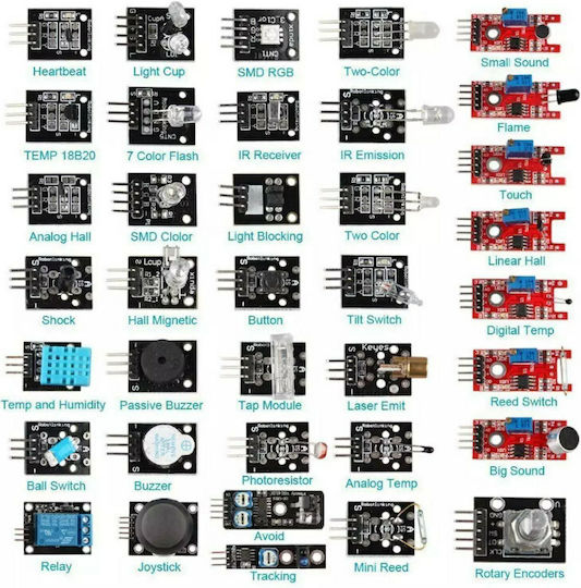 Vtools 37in1 Sensor Modules Kit