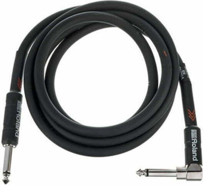 Roland (us) Kabel 6,3mm Stecker - 6,3mm Stecker 1.5m Schwarz (RIC-B5A)