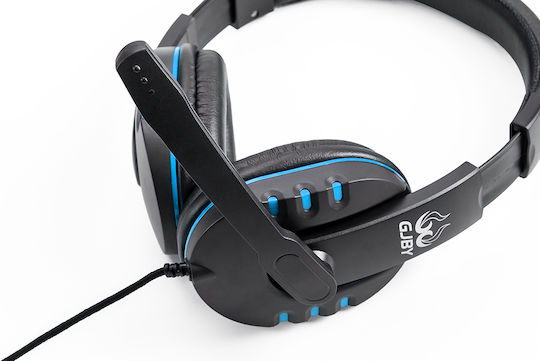 Gjby GJBY G2 Надушници Геймърски слушалки с връзка 3,5 мм Black/Blue