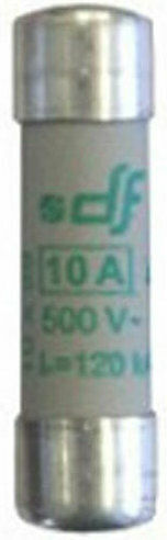 Adeleq Φυσίγγια Πορσελάνης Κυλινδρικά 10x38mm 10Α