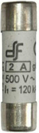 Adeleq Safety Cylindrical Porcelain Fast-Bow 14x51mm 2A (88-1028) 1pcs
