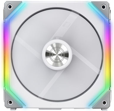 Lian Li Ventilator Pentru Carcasă UNI Fan SL140 (1500rpm / 70.5cfm) cu Iluminare ARGB și Conexiune 3-Pin Alb