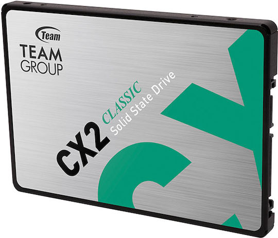 TeamGroup CX2 SSD 512GB Type 2.5'' With SATA III Connection T253X6512G0C101
