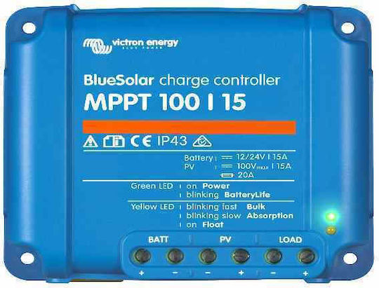 Victron Energy SmartSolar MPPT 100/15 Solar Laderegler 24V 15A