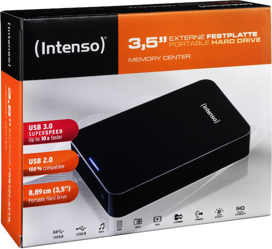 Intenso Memory Center USB 3.0 Externe HDD 4TB 3.5" Schwarz