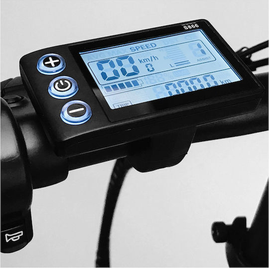 RKS RSIII Plus 13Α 20" Black Foldable Electric City Bike