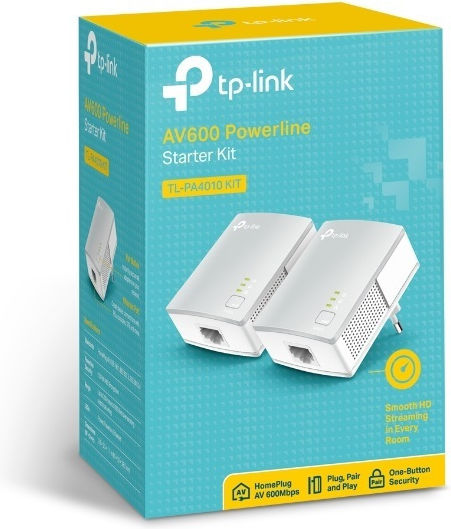 TP-LINK TL-PA4010KIT v5 Powerline Double Wired and Ethernet Port