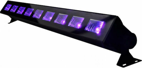 Ibiza Sound IBIZA LED-UVBAR UV LED BAR 9 X 3W Φωτιστικό LED Blacklight 9W