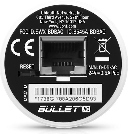 Ubiquiti BulletAC Access Point Κεραίας B-DB-AC