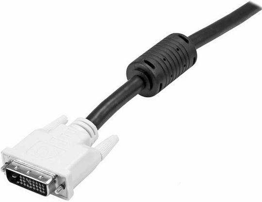 StarTech 10m DVI-D male to DVI-D male Cable Black (DVIDDMM10M)