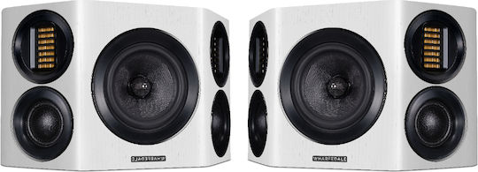 Wharfedale Evo 4.s S019.31745 Двойка Hi-Fi Говорители Под 3 Брой шофьори Ш40xД14.5xВ24.5см. Бял