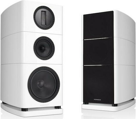 Wharfedale Elysian 2 S019.31691 Pair of Hi-Fi Speakers Bookself 250W 3 No of Drivers W33.4xD43.2xH70cm. White