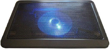 MCP-19 Cooling Pad για Laptop έως 17.3" με 1 Ανεμιστήρα