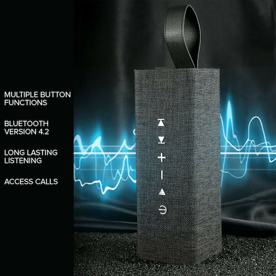 WK SP300 Bluetooth-Lautsprecher 12W mit Akkulaufzeit bis zu 6 Stunden Schwarz