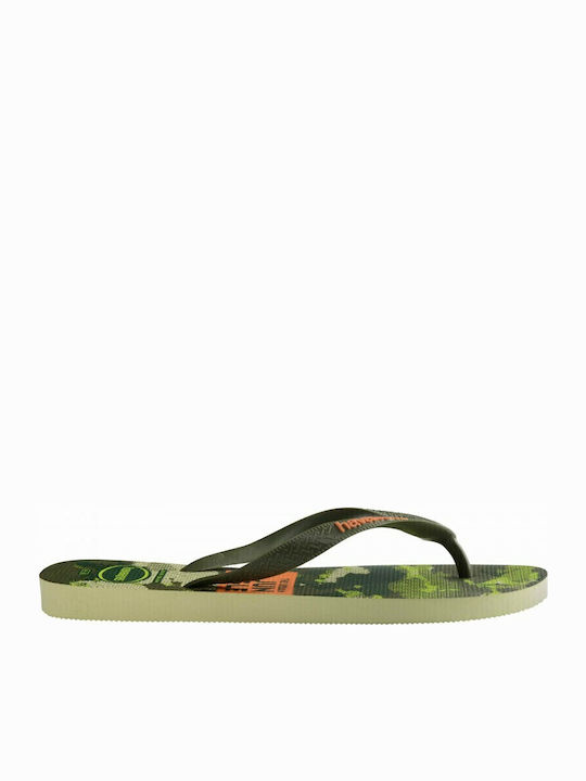 Men's Flip Flops Khaki