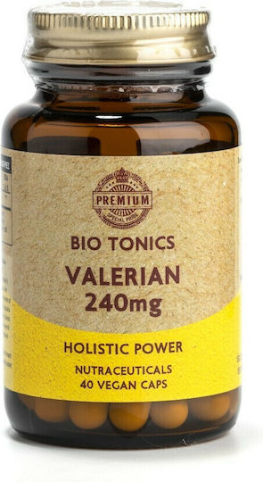 Bio Tonics Valerian 240mg 40 κάψουλες