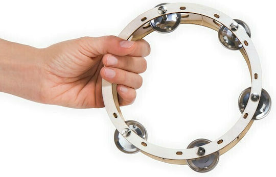 Kikkerland Дървена Конструктивна Игра DIY Tambourine