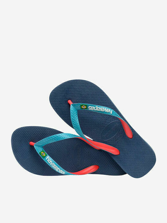 Brasil Mix Men's Flip Flops Blue