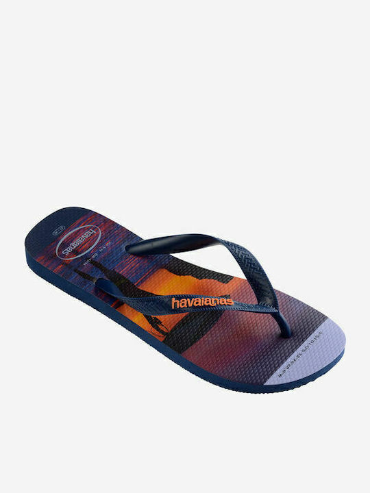 Hype Men's Flip Flops Blue