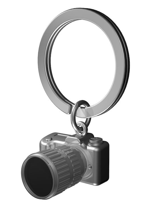 Metalmorphose Μπρελόκ Camera Μεταλλικό Μαύρο Metalmorphose Μπρελόκ Camera Μεταλλικό Μαύρο