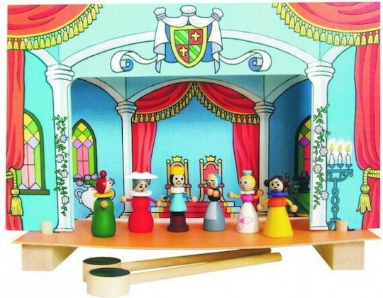 Detoa Puppet Theater Set Magnetic Theater Cinderella