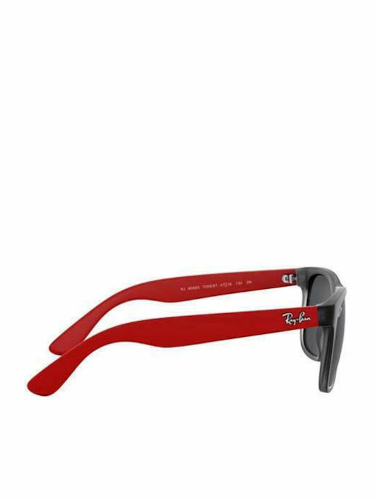 Ray Ban Unzerbrechliche Kinder-Sonnenbrillen Grau RB9069S 705987