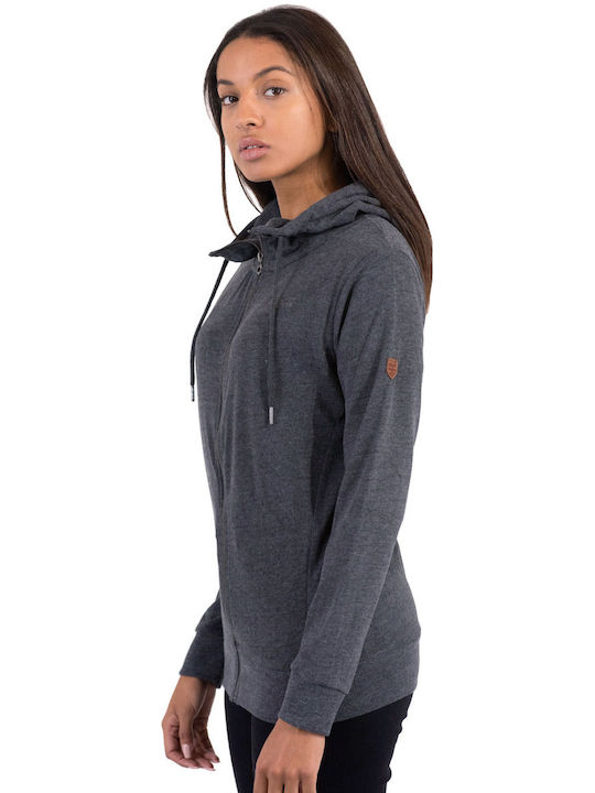 Pepe Jeans Anne Women's Hooded Cardigan Charcoal