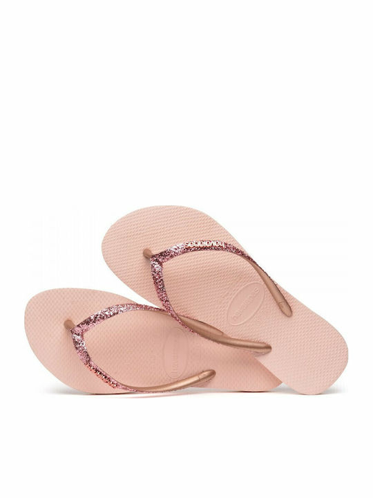 Slim Glitter II Women's Flip Flops Ballet Rose/Golden Blush