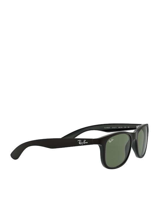 Ray Ban Unzerbrechliche Quadratische Kinder-Sonnenbrillen Schwarze