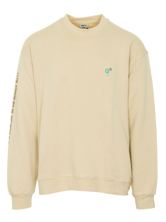 Hoof Dessert Men's Sweatshirt Beige