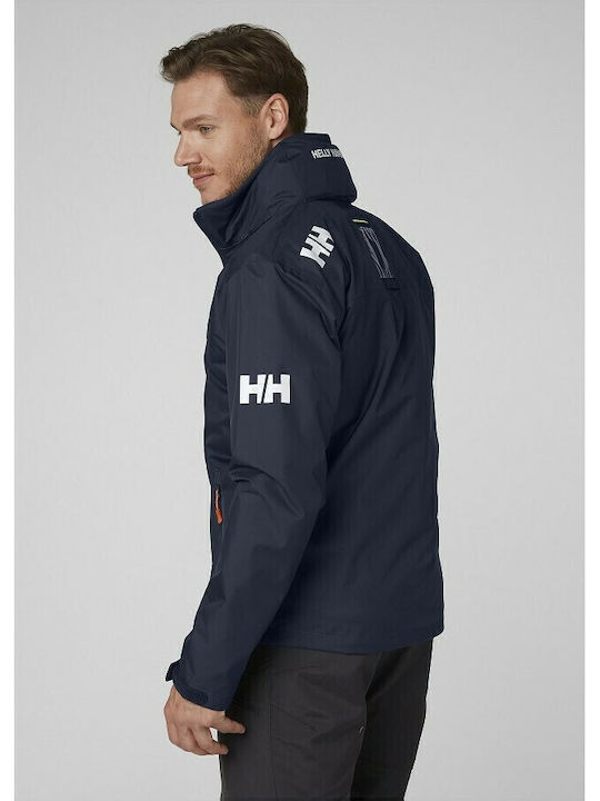 Sailing Winter Jacket Waterproof Navy Blue