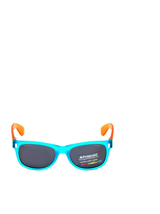 Polaroid Unbreakable Butterfly Kids Sunglasses with Polarized Blue Lens