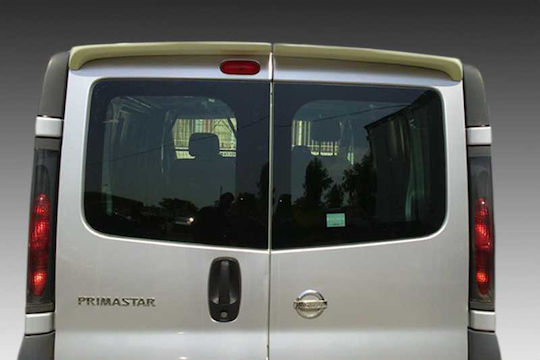 Motordrome Car Rear Spoiler Roof from Polyurethane Nissan Primastar Double Door 2001-2014