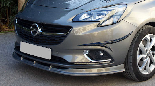 Motordrome Spoiler Car Front Compatible with Opel Corsa 2014-2019