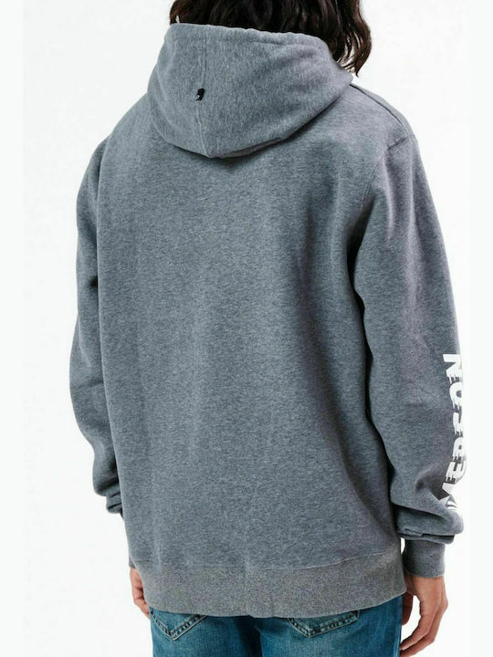 Emerson Herren Sweatshirt mit Kapuze und Taschen Gray