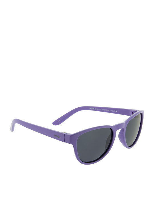 Invu Παιδικά Γυαλιά Ηλίου με Polarized Φακό Μωβ