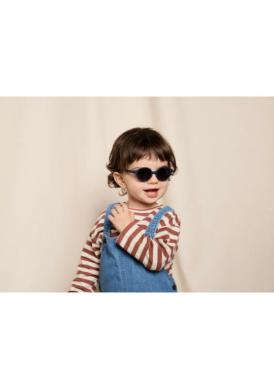 Izipizi Round Baby Sunglasses Black for 0-9 Months