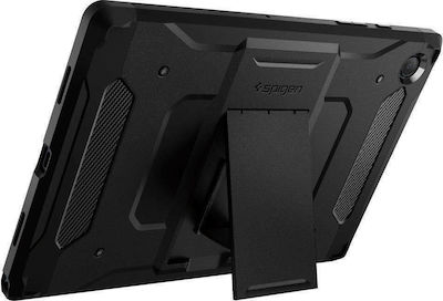 Spigen Tough Armor Pro Umschlag Rückseite Kunststoff Stoßfest Schwarz (Galaxy Tab A8) ACS04118