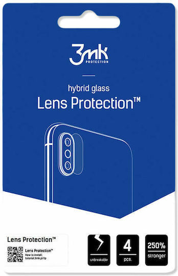 3MK Flexible Glass Lens Протектор за камера Закалено стъкло Transparent за iPhone 11 Pro / 11 Pro Max - iPhone 11 Pro / 11 Pro Max